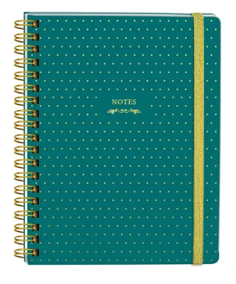VJ DEFTER SERT KAPAK SPİRALLİ 17x24 Cm. 90 Gr. 96 YP. NOKTALI 123-0054
