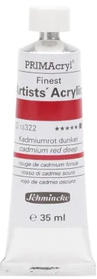SCHMİNCKE PRİMACRYL ARTİST AKRİLİK BOYA 35 ML SERİ 3 322 CADMİUM RED DEEP 13322009