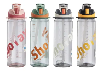 SHOTAY MATARA TRITAN  900 ML HANDLE (4 ASS.) SHT-ST-6627