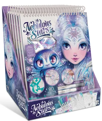NEBULOUS STARS DEFTER CREATIVE SKETCHBOOK - ICEANA - GEOMETRİC CRYSTAL PAGES 6 LI6930