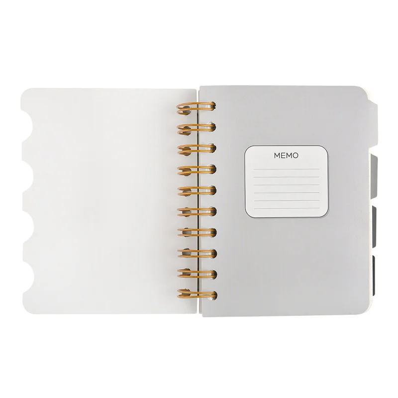 BRUNO VISCONTI DEFTER SPİRALLİ 4 AYRAÇLI A5 120 YP. CAFFE NERO 1 3-567/11