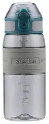 UZSPACE MATARA TRITAN 4105 450 ML GRİ