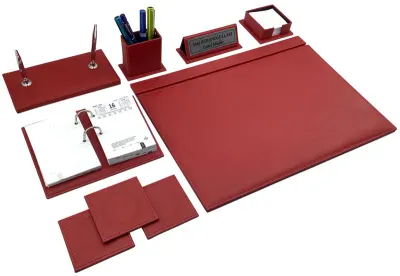 INN DESIGN SÜMEN TAKIMI 7 PARÇA AB-I HAYAT KLAS KIRMIZI INN-ST-1742