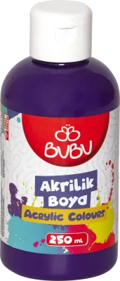 BU-BU AKRİLİK BOYA 250 GR. MOR BUBU-AKR010
