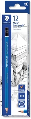 STAEDTLER KURŞUN KALEM DERECELİ MARS LUMOGRAPH  10B 100-10B