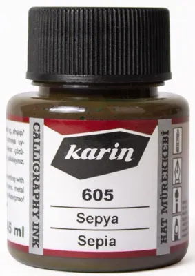KARİN HAT MÜREKKEBİ 45 ML SEPİA 6210605045