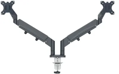 LEITZ MONİTÖR KOLU ERGO SPACE SAVING İKİLİ L-6537 KOYU GRİ