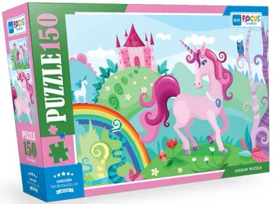 BLUE FOCUS PUZZLE 150 PARÇA UNICORN BF320