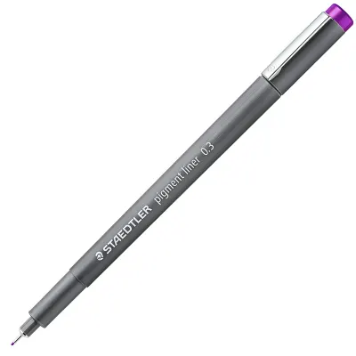 STAEDTLER PIGMENT LINER 0.3 MOR 308 03-6