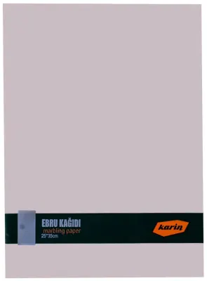 KARİN EBRU KAĞIDI KREM 90 GR 100 ADET 25X35 CM 6114002025