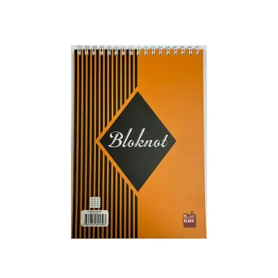 ELMA A4 SPİRALLİ KARELİ BLOKNOT 6O yp.