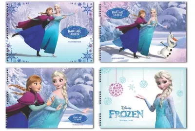 KESKİN FROZEN 25x35 RESİM DEFTERİ 15YP 300215