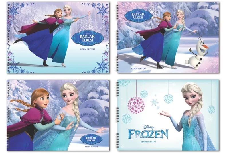 KESKİN FROZEN 25x35 RESİM DEFTERİ 15YP 300215