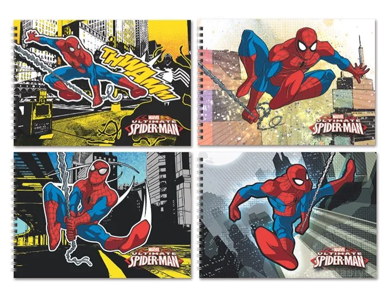 KESKİN SPIDERMAN 17x25 15 YP SPR RESİM DEFTERİ 300115-06