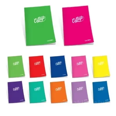 ÇINAR COLLEGE A4 80 YP ÇİZGİLİ PP KAPAK DİKİŞLİ DEFTER 76004