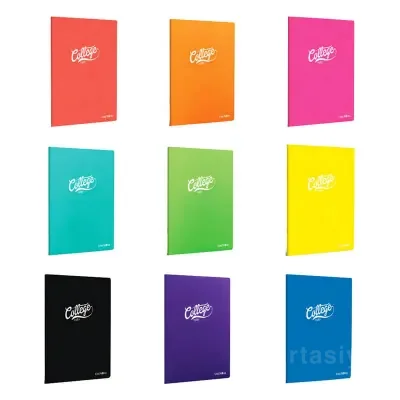 ÇINAR COLLEGE A4 120 YP ÇİZGİLİ PP KAPAK DİKİŞLİ DEFTER 76026