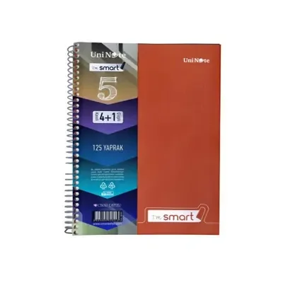 ÇINAR I'M SMART A4 125 YP 4+1 AYRAÇLI DEFTER 62051