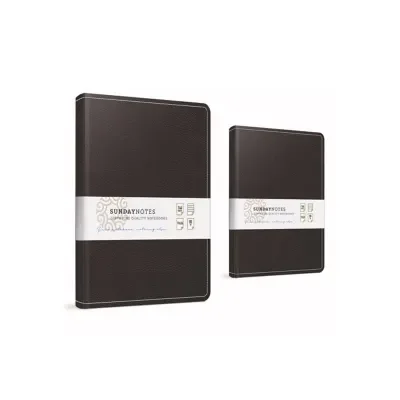 GIPTA SUNDAY 17x24 140 YP. KARELİ İPLİK DİK. DERİ KAPAK DEFTER 6066