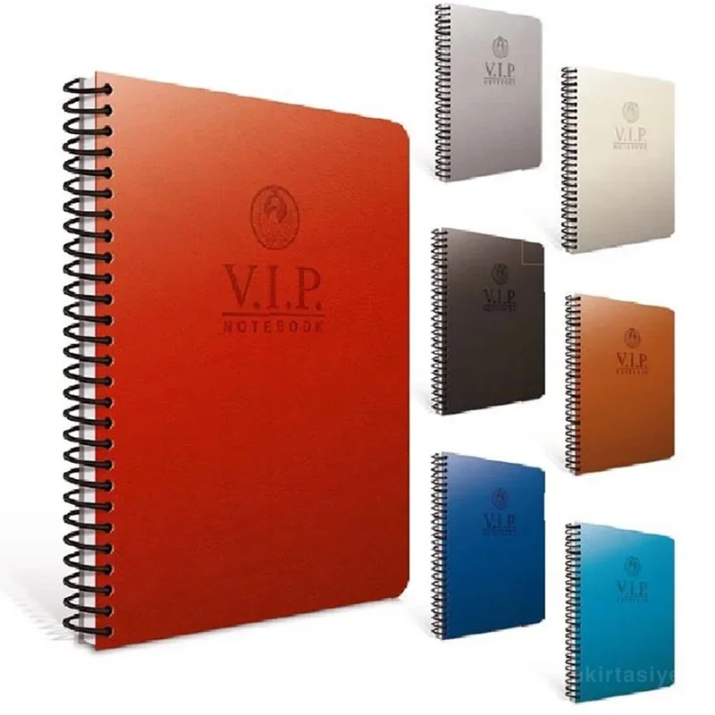GIPTA VIP 17x24 ÇİZGİLİ 140 YP. SPR. DERİ KAPAK DEFTER 1082