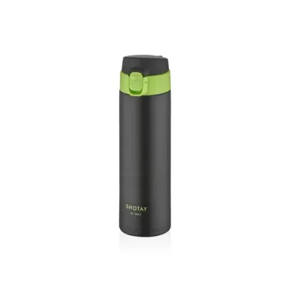 SHOTAY MATARA PASLANMAZ ÇELİK 430 ML 3 KARIŞIK RENK-DESEN ST-8014