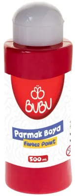BU-BU PARMAK BOYA 500 GR. KIRMIZI BUBU-PAR003