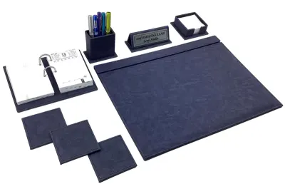 INN DESIGN SÜMEN TAKIMI 5 PARÇA AB-I HAYAT SÜET LACİVERT INN-ST-1522