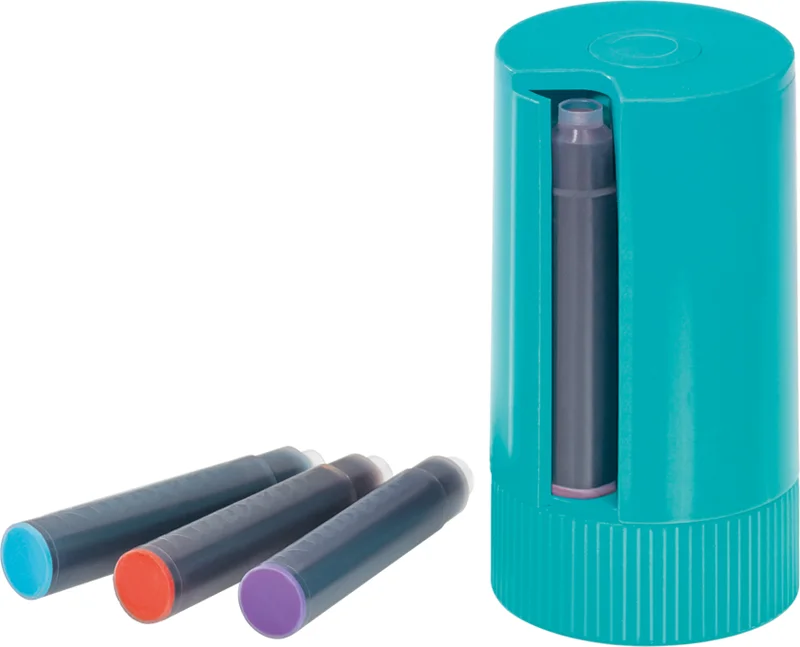 KAWECO DOLMA KALEM  KARTUŞU TWIST &amp; OUT KARIŞIK RENK 8 Lİ TCCNT11000088A