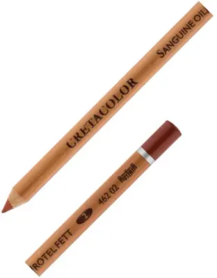 CRETACOLOR SANGUINE OIL PENCIL MEDIUM ÇİZİM KALEMİ 46202