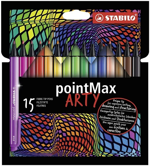 STABILO KEÇELİ KALEM POINTMAX SET 15 RENK ARTY 488/15-1-20