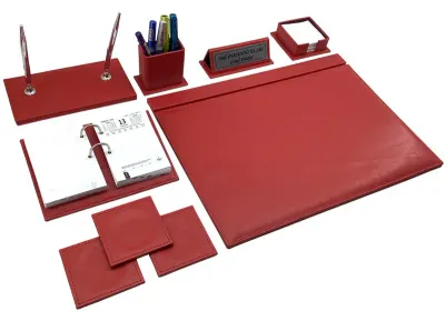 INN DESIGN SÜMEN TAKIMI 7 PARÇA AB-I HAYAT NOSTALJİ KIRMIZI INN-ST-1715