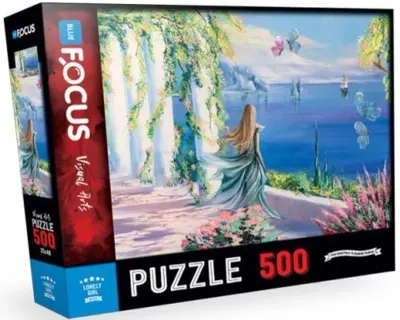 BLUE FOCUS PUZZLE 500 PARÇA LONELY GIRL (YALNIZ KIZ) BF333