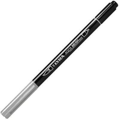 LYRA KEÇELİ KALEM AQUA BRUSH DUO FIRÇA UÇLU COLD GREY SILVER L6520096