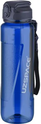 UZSPACE MATARA TRITAN PİPETLİ 6058 1500 ML LACİVERT