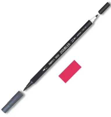 MARVY FIRÇA KALEM BRUSH PEN ÇİFT UÇLU 1800-065 CHERRY