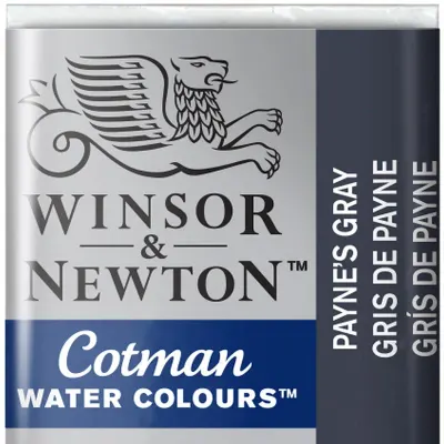 W&N SULU BOYA COTMAN YARIM TABLET PAYNE’S GRAY 465 WN-0301465