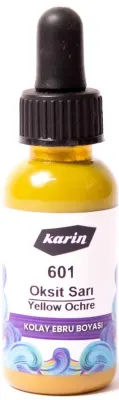 KARİN KOLAY EBRU BOYASI 30 ML 601 OKSİT SARI 61601030