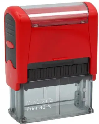 MOBİSTAMPS KAŞE 4313 KIRMIZI