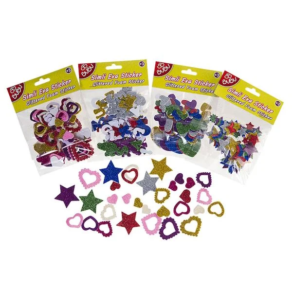 BU-BU SİMLİ EVA STICKER PVC BUBU00097
