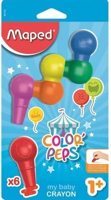 MAPED COLOR'PEPS 6'LI BEBEK CRAYON 863806