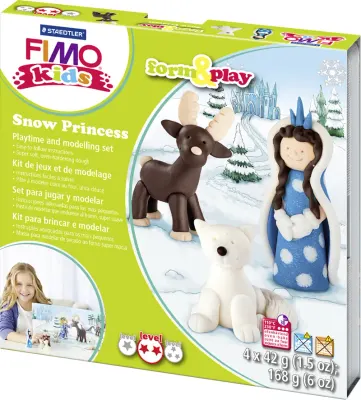 FIMO KIDS MODELLEME KİLİ SET F&amp;P KAR 8034 18 LZ