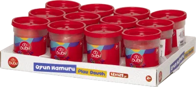 PASİF BU-BU OYUN HAMURU TEK RENK TURUNCU 125 GR.