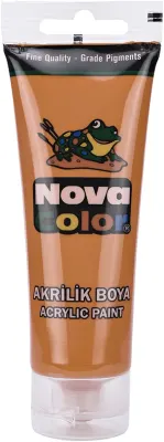 NOVA COLOR AKRİLİK BOYA TÜP 75 GR TERAKOTA NC-2219