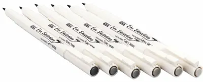 MARVY FIRÇA KALEM BRUSH PEN SET 6 LI GRİ TONLARI 4600-GREY