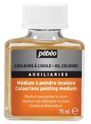 PEBEO YARDIMCI MALZEME YAĞLI BOYA MEDIUM RENKSİZ 75 ML 650601