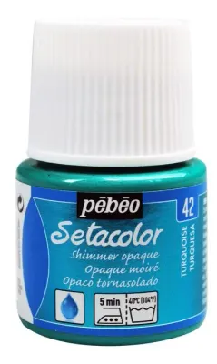 PEBEO KUMAŞ BOYASI SETACOLOR OPAQUE 45 ML 295*42 YD TURQUOISE