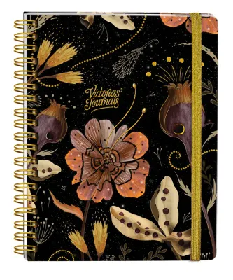 VJ DEFTER SERT KAPAK SPİRALLİ 17x24 Cm. 90 Gr. 96 YP. NOKTALI 123-0049