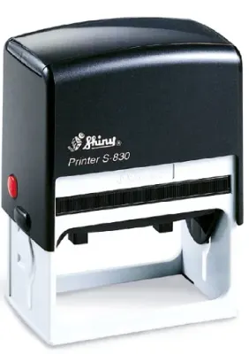 SHİNY KAŞE S-830 SİYAH 75X38mm 15305010K