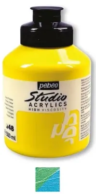 PEBEO AKRİLİK BOYA STUDIO 500 ML 172*358 IRIDESCENT GRENN-BLUE