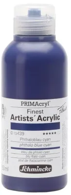 SCHMİNCKE PRİMACRYL ARTİST AKRİLİK BOYA 250 ML SERİ 2 439 PHTHALO BLUE CYAN 13439027