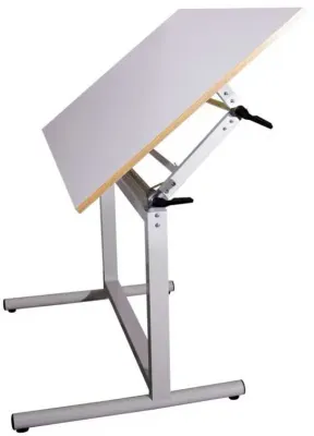 AKYAZI ÇİZİM MASASI AHŞAP TABLA 80X120 0227
